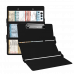 WhiteCoat Clipboard® Trifold - Black Critical Care Edition